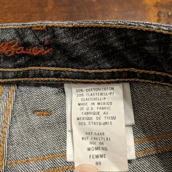 Eddie Bauer Classic Bootcut Denim Jeans - Picture 3 of 10